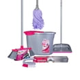 thumbnail image 1 of Kit Organiza, Cepilla Y Limpia Tu Hogar Con Cubeta Mop Escoba Cepillo Recogedor y Colgador  Reynera 6-0-5073 Reynera 6-0-5073, 1 of 12