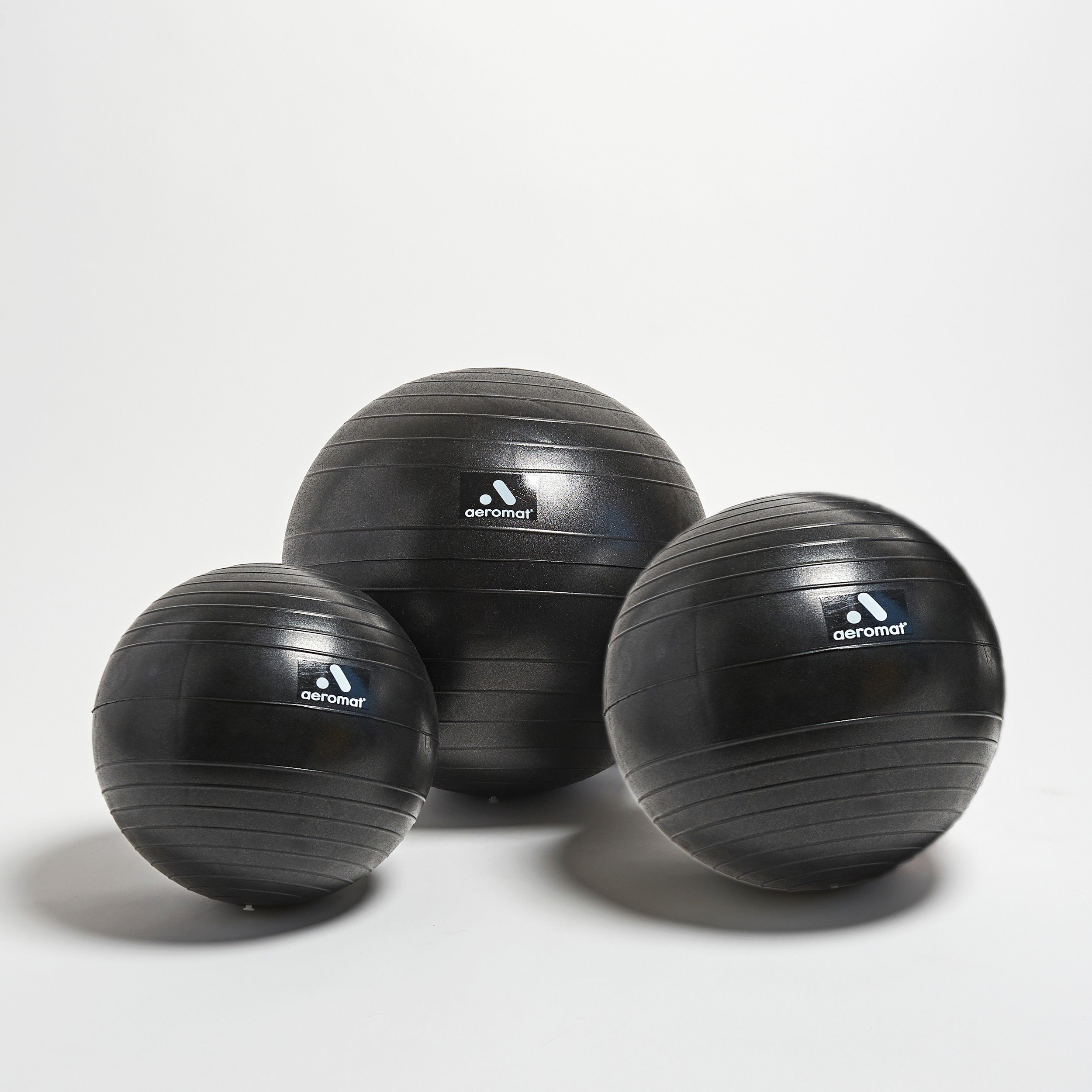 AGM Group AeroMat Black Fitness Ball