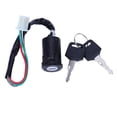 thumbnail image 1 of Interruptor Encendido Llave Cerradura Puerta Eléctrica ATV para Motocicleta 4 Cables 50 70 90 110 125 150 200CC, 1 of 9