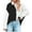 White Long Sleeve Tops for Women, variant on Shacket Jackets for Women Casual Comfy Long Sleeve Girls Fall Fashion Tops Western Ethnic Graphic Print Jacket Womens Lapel Collar Button Down Pocket Outwear Black XXL