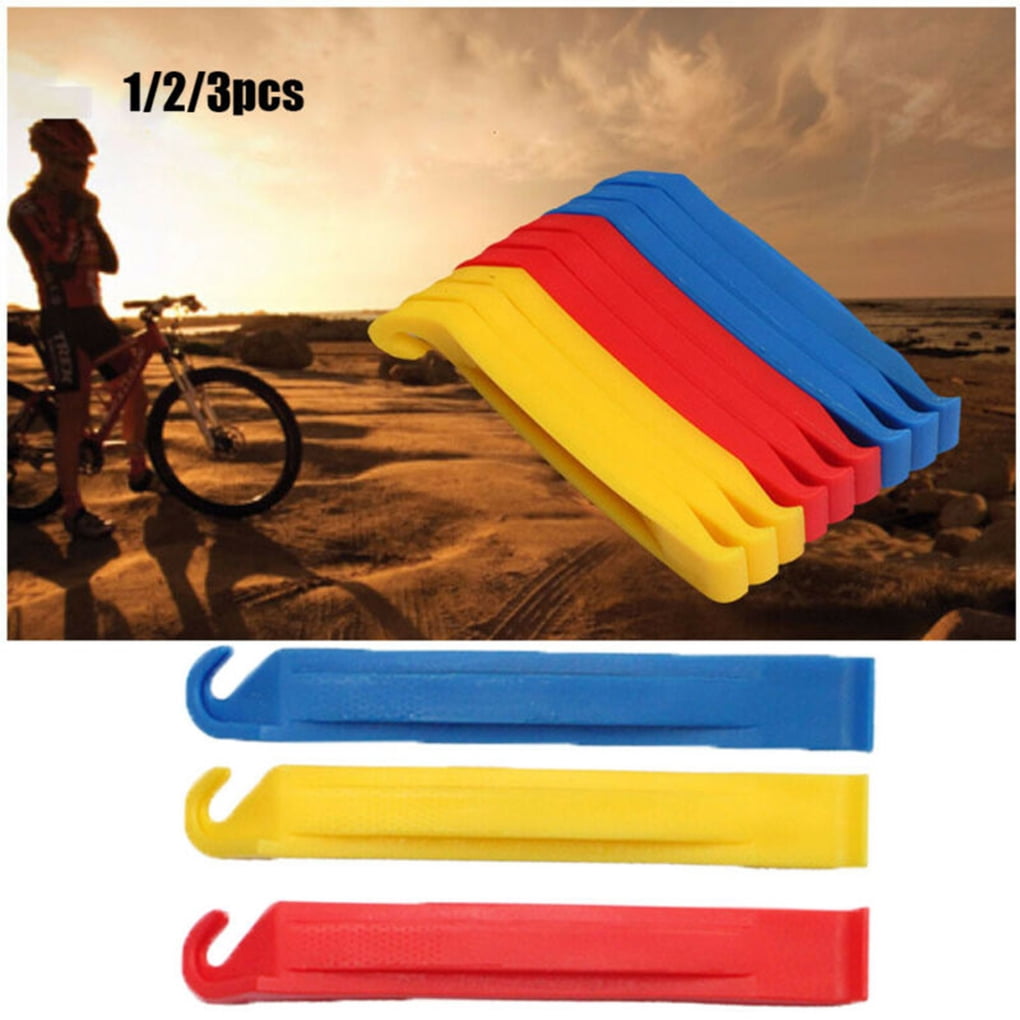 2pcsHardened Plastic BicycleTyre Tire Lever Remover Mountain Bike Repair ToolZJP 