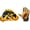 Yellow, variant on Scale Wear Design University of Iowa Hawkeyes Football Gloves with Super Stick-Tach Silicone Grip Palms. Men's & Youth Boys Sticky Football Receiver Gloves (Black, Adult-L)