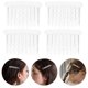 thumbnail image 1 of unbranded 10Ud Peines Transparentes Para Peinados Fijadores Accesorios Ligeros De Plástico Para Mujer, 1 of 8