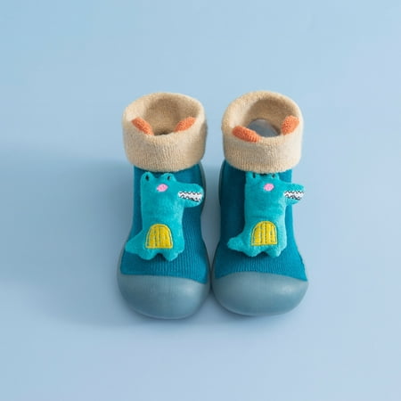 

QISIWOLE Toddler Boys Girls Socks Breathable Kids Non-slip 3D Doll Cartoon Thicken Indoor Toddler Shoes Savings !