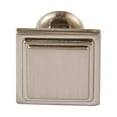 thumbnail image 2 of Utopia Alley Valetta Cabinet Ring Pull Knob - Decorative Cabinet Drop Pull Knobs for Cabinets and Drawers - Vintage Cabinet Hardware with Hand Finished Brushed Nickel - Metal Drawer Pull Knobs 0.94", 2 of 8