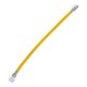 thumbnail image 4 of Faucet Extension Tube with Universal Swivel Connector for Kitchen Bathroom Made of Brass and Stainless Steel Yellow Color, 4 of 4