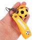 thumbnail image 5 of WEUVEB 2Ud Llavero Colgante Amarillo Con De De Fútbol Para Y Regalos Deportivos, 5 of 6