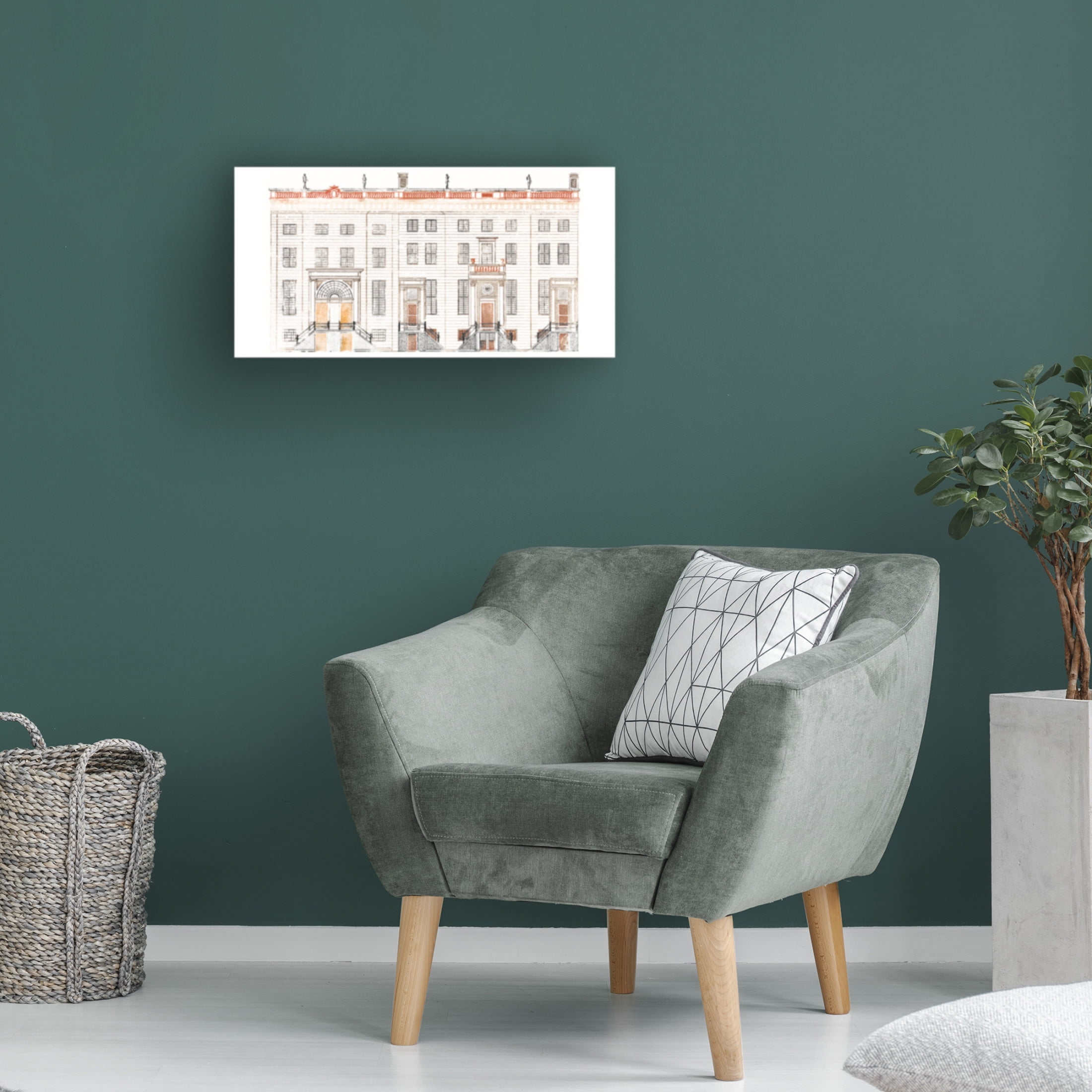 Trademark Fine Art Johan Teyler  Amsterdam Canal Houses V Canvas Wall Art