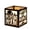 A-Black, variant on Graduation Cap Paper Candy Box, Tassel Decor Treat Container for Graduation Gathering, Foldable Sturdy Paper Case for Small Snack Packaging and Party Favor Storage