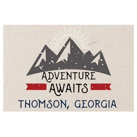

Thomson Georgia Souvenir 2x3 Inch Fridge Magnet Adventure Awaits Design