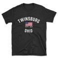 thumbnail image 1 of Twinsburg Ohio Patriot Men's Cotton T-Shirt, 1 of 1