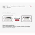 thumbnail image 4 of LED Battery Fuel Gauge Indicator, 12V 24V 48V 60V 72V IP65 Waterproof LED Battery Capacity Indicator  for Leaf Trimmer, 4 of 7