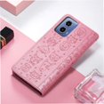 thumbnail image 3 of Funda Cartera FOXDOCK para Motorola Moto G34 , Flip PU con Relieve de Gatos y Perros, Tarjetero y Soporte, 3 of 6