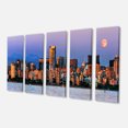 thumbnail image 2 of Vancouver Downtown Gratte-Ciels - Impression sur Toile Extra Grand, 2 of 3