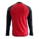 thumbnail image 2 of Playera  para surf Op para hombre, manga larga, rojo, talla M, 2 of 4