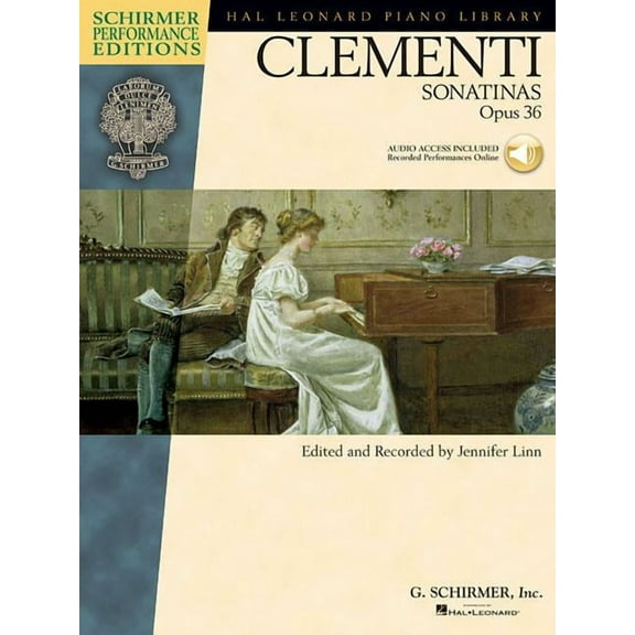 Hal Leonard Piano Library Clementi - Sonatinas, Opus 36 Book/Online Audio, (Paperback)