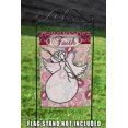 thumbnail image 4 of Toland Home Garden Faith Angel Angel Christian Flag Double Sided 12x18 Inch, 4 of 5