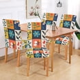 thumbnail image 2 of Yayeee 2 Pack Dining Chair Covers Stretch Parson Chairs Slipcovers Seat Protector, Floral Patterns, 2 of 6