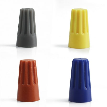 NICEXMAS Electric Connection Nuts Electrical Wire Connectors Assorted Color 102pcs