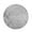 Silver, variant on Round Placemats, 38cm Diameter, Easy to Clean, Heat-Resistant, Elegant Table Mats for Dinner Parties, Home/Office Decoration