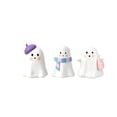 thumbnail image 7 of Set of 3 Halloween Figurines for Halloween Tabletop Home Decor, 7.87 x 3.54 x 1.57 Inch Cute Resin Ghost Statues, Kawaii Mini Halloween Ornaments for Fall Mantel Centerpiece Decor, 7 of 7