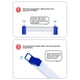 thumbnail image 3 of Soidarity Luz de tienda de campaña, repuesto portátil, autoadhesivo, colgante, recargable, alimentado por USB, ajustable, 3 velocidades, lámpara de carpas 52cm Soidarity OD029302-03, 3 of 6