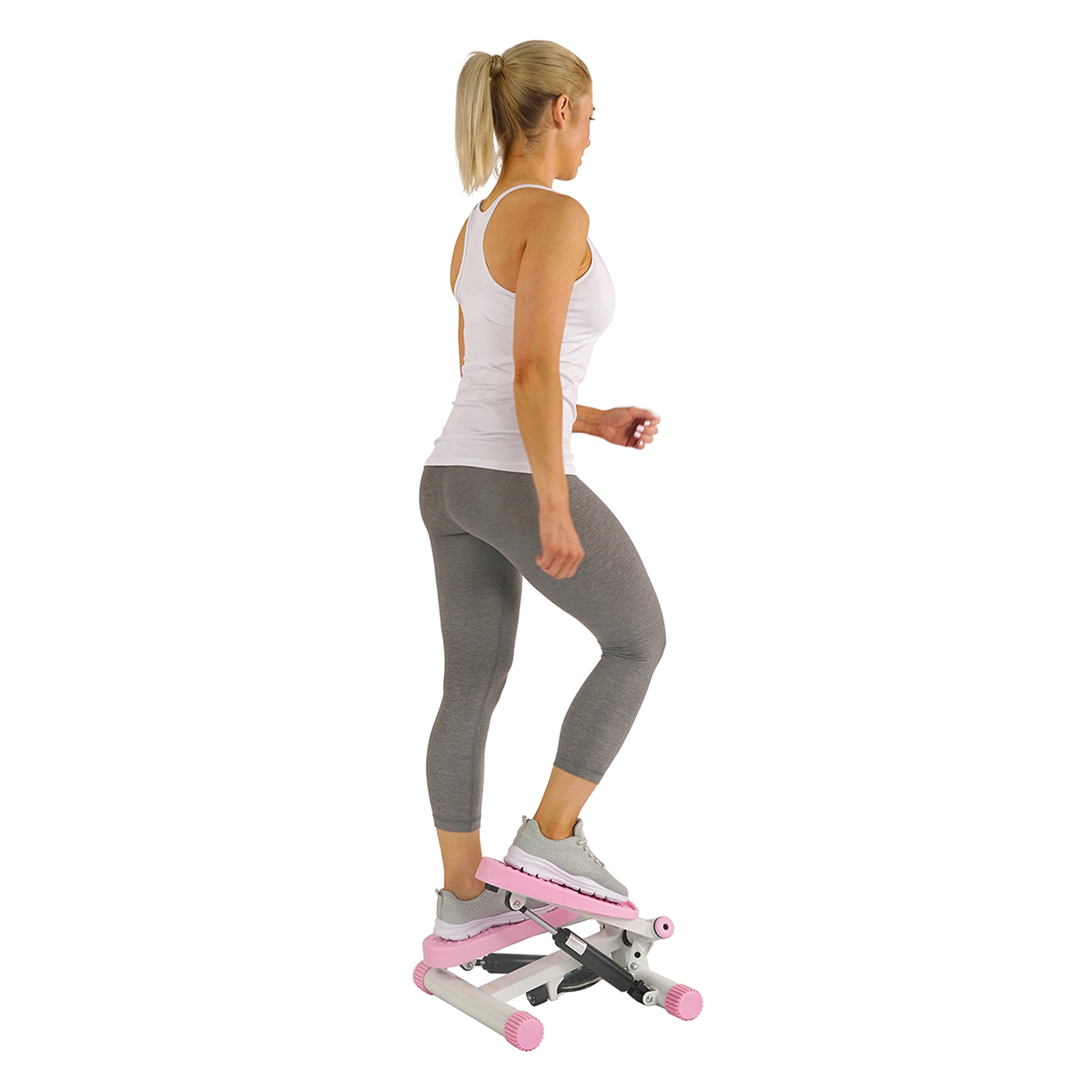Sunny Health & Fitness Total Body Battery Step Machine - Pink : Target
