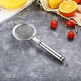 thumbnail image 4 of CAROOTU Premium Fine Stainless Steel Mesh Colander with Hanging Ear for Kitchen Supplies, 4 of 6