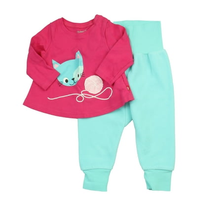 

Pre-owned Zutano Girls Pink | Blue Apparel Sets size: 18 Months