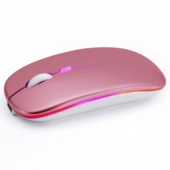 Mouse inalámbrico AZTZATZ de doble modo BT5.2 2.4G RGB