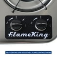 thumbnail image 6 of Flame King 2 Burner Built-in RV Trailer Stove with Windshield, 6 of 8