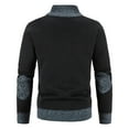 thumbnail image 5 of Vedolay Mens Sweater Long Sleeve Button Down Coat Knitwear Coat 2023 Navy,2XL, 5 of 5