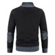 thumbnail image 3 of Gibobby Sueter para hombre con cierre completo Sueter para Hombre, Cómodo y Elegante con Diseño de Figuras en Pecho e Interior de Polar(Marina,XG), 3 of 4