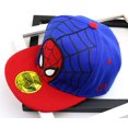 thumbnail image 1 of Gorros ajustables con estampado de dibujos animados para niño y niña, gorra de béisbol con estampado de Marvel y Spiderman, malla de Hip-hop de 2 a 8 años, para primavera y otoño Fivean unisex, 1 of 2