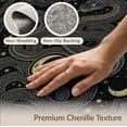 thumbnail image 6 of ODIKA 8'x10' Washable Area Rug Non-Shedding, Easy Care, Gothic Border Intertwined Serpents Esoteric Mysticism Halloween for King Size Bedroom Under Bed, Master Suite, 6 of 7