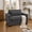 31'' Armchair Dark gray, variant on Asofer 75" Loveseat Corduroy Cloud Sofa, Deep Seat 2 Seater with Washable Cushion & 2 Pillows for Living Room Apartment, Gray
