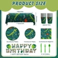 thumbnail image 2 of Party Supplies Cecnamt Dinosaur Birthday Serves, 24 — 170 unidades, 2 of 7