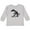 AC-Heather Grey, variant on Inktastic Funny Alligator on Skateboard Boys Long Sleeve Toddler T-Shirt