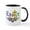 White/Black Inside, variant on CafePress - Easter Cross And Flowers Mugs - 11 oz Ceramic Mug - Novelty Coffee Tea Cup