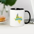 thumbnail image 3 of CafePress - Texas State Outline Bluebonnet Flower Mugs - 11 oz Ceramic Mug - Novelty Coffee Tea Cup, 3 of 4