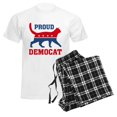 thumbnail image 6 of CafePress - Proud Democat Men's Light Pajamas - Men's Light Loose Fit Cotton Pajama Set, 6 of 7