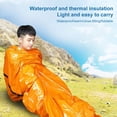 thumbnail image 2 of Tente d'Urgence Jetable Couverture Thermique Portable Sac de Couchage Thermique Tente d'Extérieur Couverture de Premiers Soins d'Urgence Équipement de Camping, 2 of 7