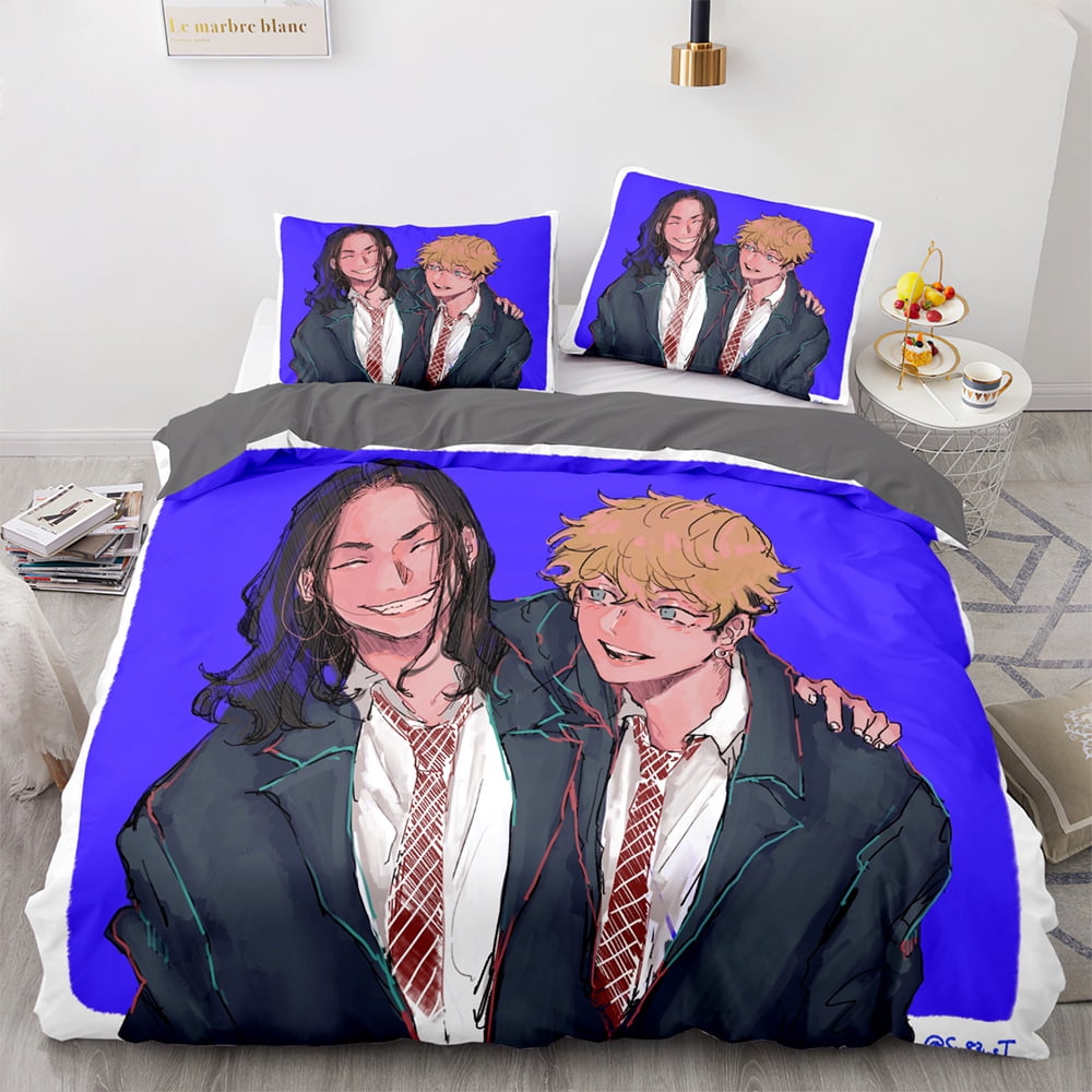 Tokyo Revengers Duvet Cover Set Anime Bedding Sets Twin Full Queen King