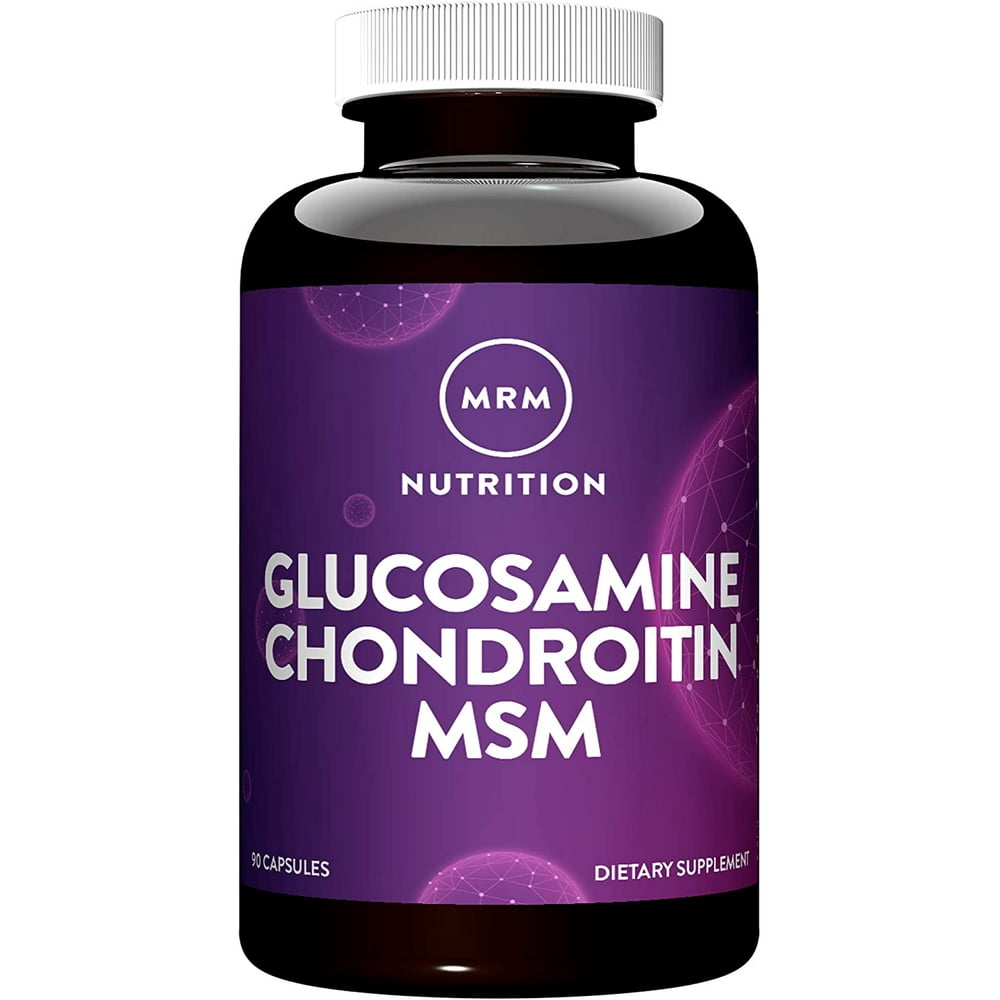 MRM Glucosamine Chondroitin MSM Capsules, 90 Ct