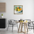 thumbnail image 2 of Stupell Industries Bowl of Citrus Fruit Food & Beverage Painting Gold Floater Framed Canvas Art Print Wall Art, 25 x 25, 2 of 9