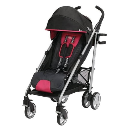 Graco Breaze Click Connect Easy Folding Baby Stroller - Azalea | 1914589