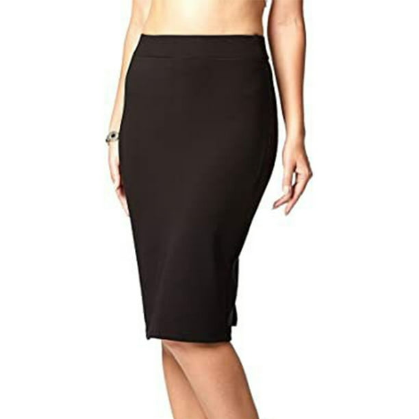 MAWCLOS Ladies Business Skirt Solid Color Pencil Skirts Wrap