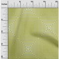 thumbnail image 2 of oneOone Polyester Spandex Olive Green Fabric Geometric Craft Projects Decor Fabric Printed By The Yard 56 Inch Wide, 2 of 4