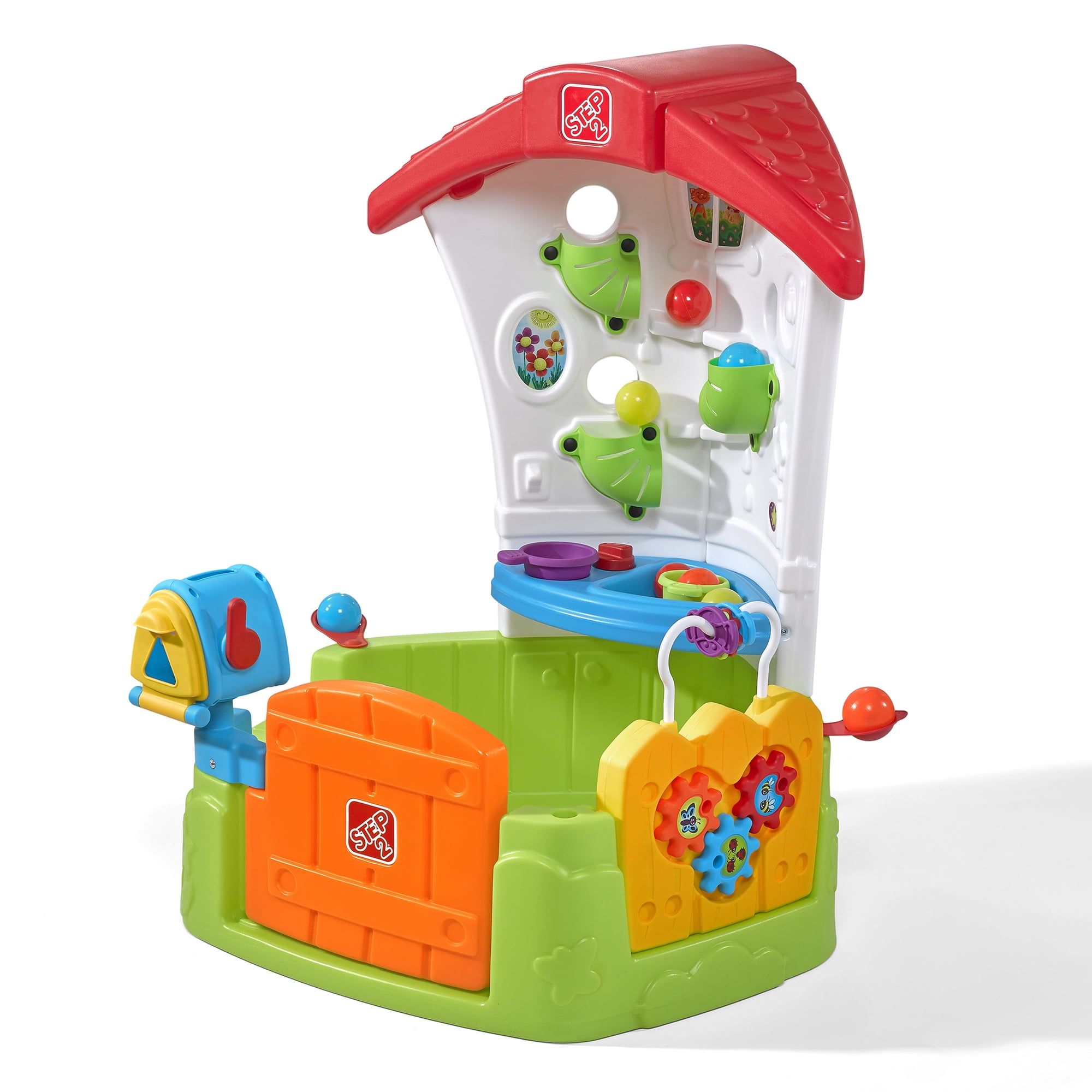 Step2 Toddler Corner Plastic Play House with Balls for Kids