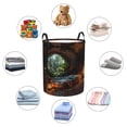 thumbnail image 5 of Large Laundry Basket with Handles - Cozy Tree Hole Cabin Kids Baby Dirty Clothes Laundry Hamper for Bedroom Aesthetic, 5 of 5
